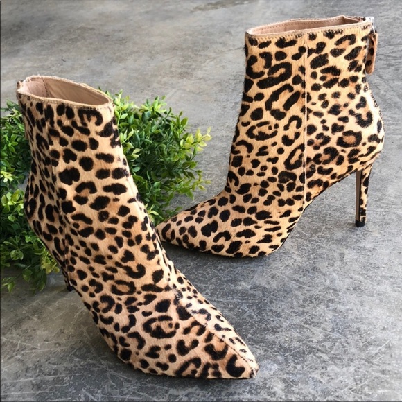 Steve Madden Carey Leopard Genuine Calf 